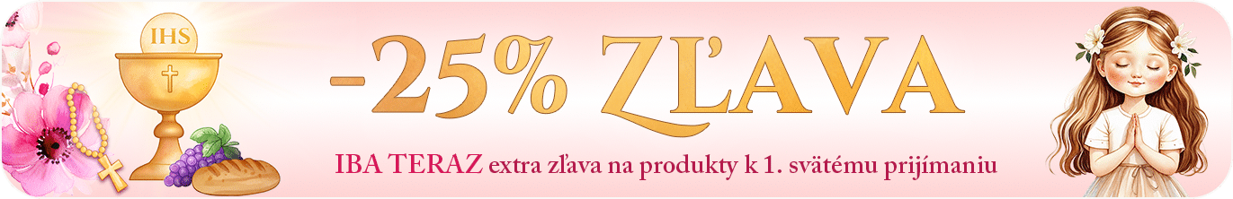 Zľava na produkty k prvému svätému prijímaniu