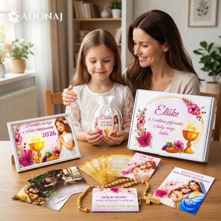 Odkaz od Ježiška pre dievča Premium set
