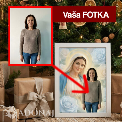 Obraz s vlastnou fotkou - Panna Mária 4