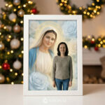 Obraz s vlastnou fotkou - Panna Mária