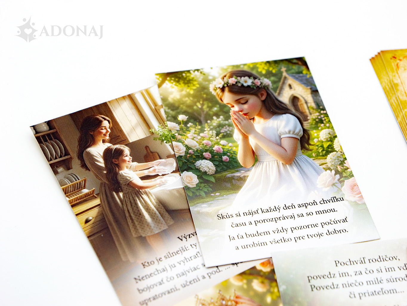 Odkaz od Ježiška - Kartičky - Dievča - 4 – Adonaj.sk