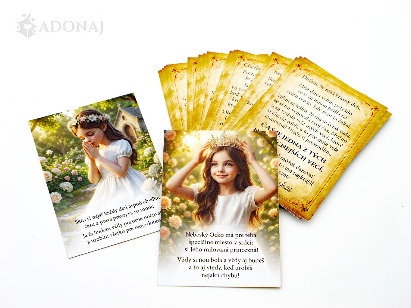 Odkaz od Ježiška - Kartičky - Dievča - 5 – Adonaj.sk