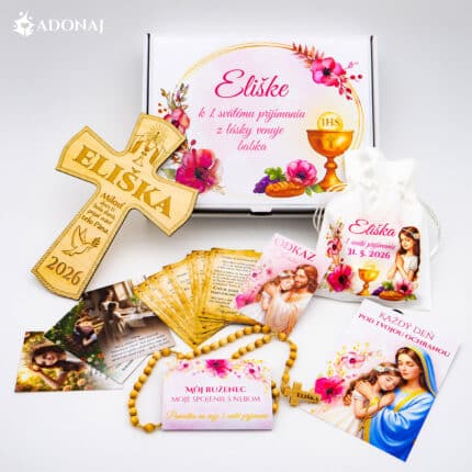 Set Personalizovaný DIEVČA DELUXE TITULKA