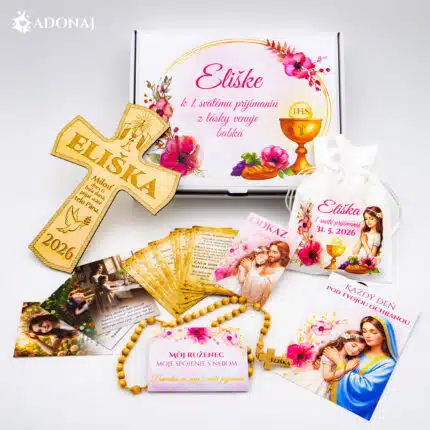 Set Personalizovaný DIEVČA DELUXE TITULKA